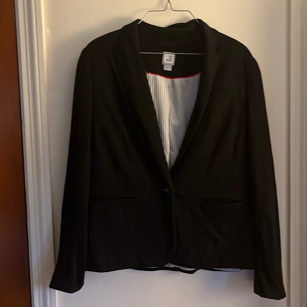 JcPenneys Black Blazer Size Large